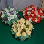 Photo of florigami table-centres